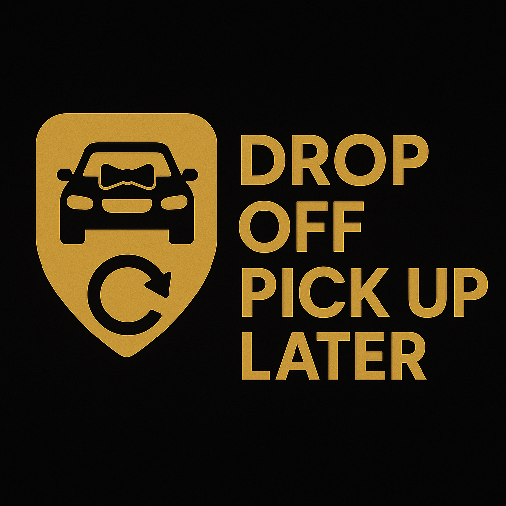 Drop Off & Pick Up Later Logo
